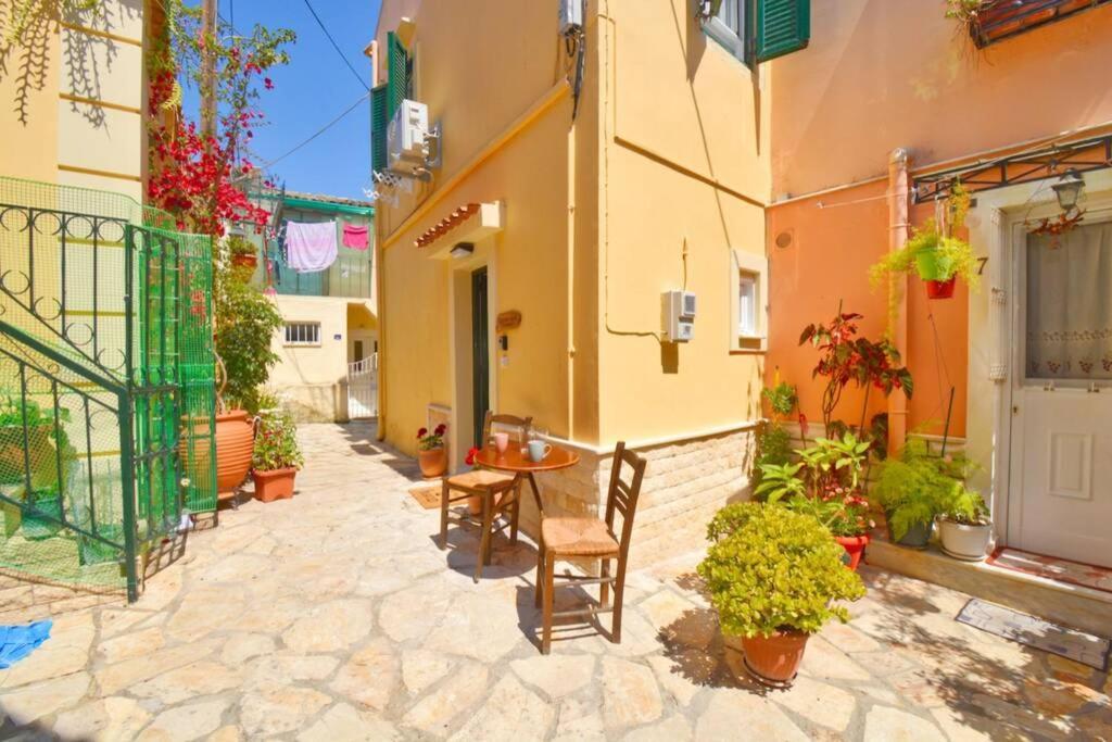 Апартаменты Zia Maria'S House Next To Corfu Port Экстерьер фото